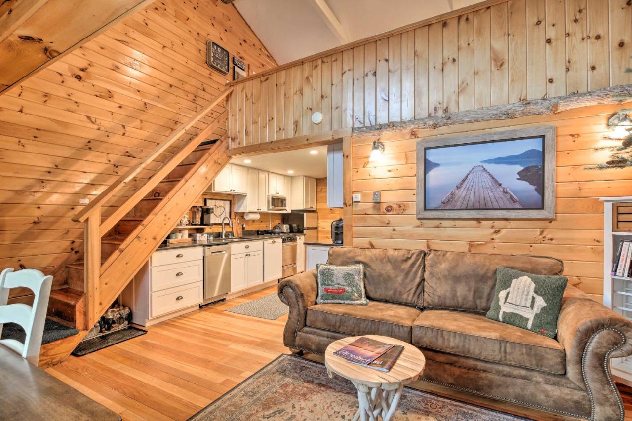 Pet-Friendly Adirondack Cabin With On-Site Lake Vila Saranac Lake Exterior foto