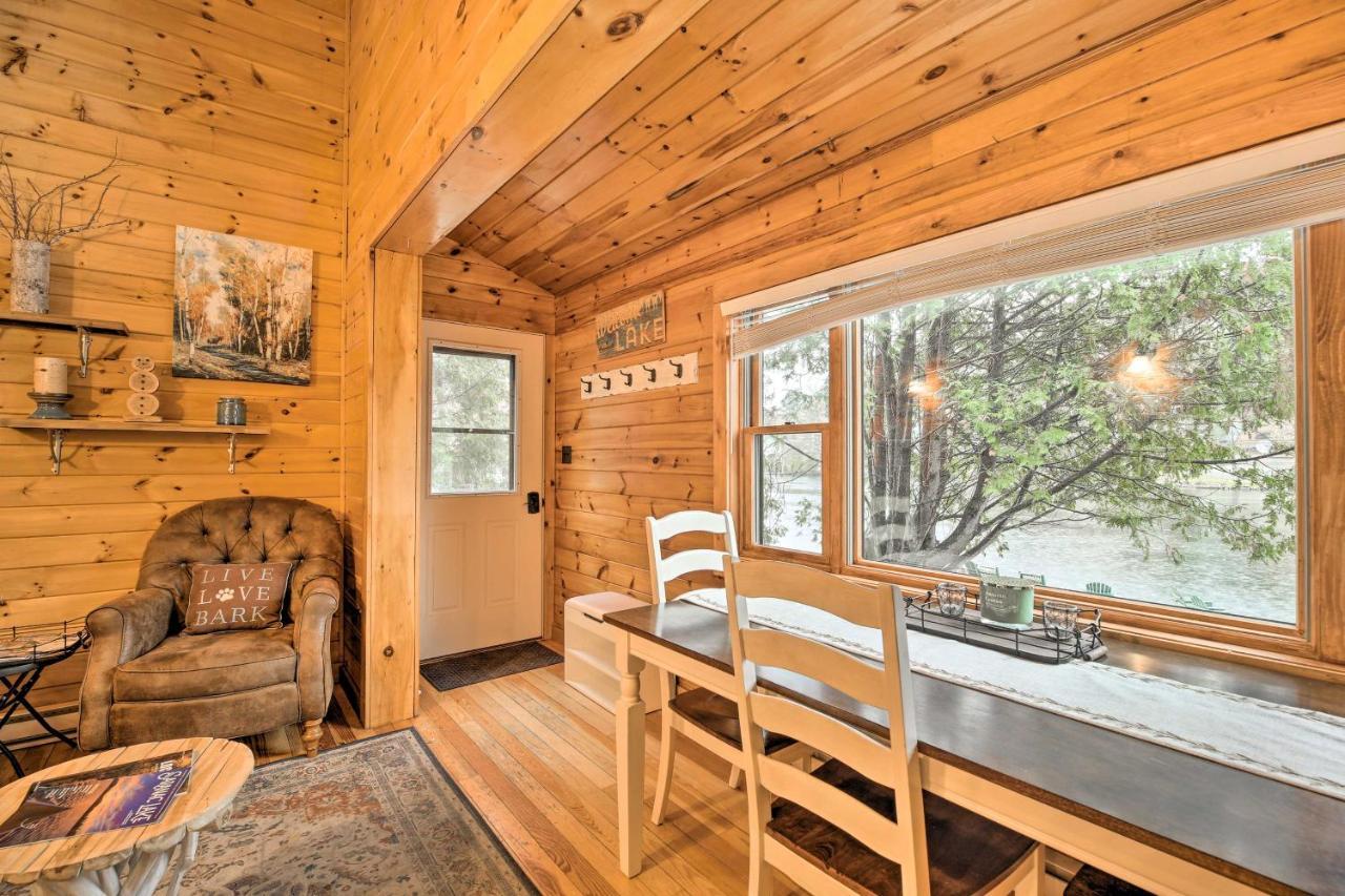 Pet-Friendly Adirondack Cabin With On-Site Lake Vila Saranac Lake Exterior foto