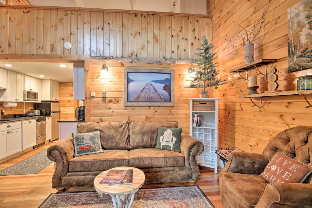 Pet-Friendly Adirondack Cabin With On-Site Lake Vila Saranac Lake Exterior foto